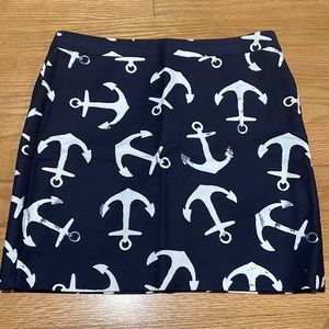 jcrew anchor skirt